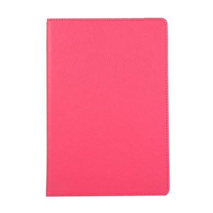 For Samsung Galaxy Tab S9 Ultra 360 Degrees Rotation Holder Litchi Texture Leather Tablet Case(Rose Red) - Galaxy Tab S9 Ultra Cases by PMC Jewellery | Online Shopping South Africa | PMC Jewellery | Buy Now Pay Later Mobicred