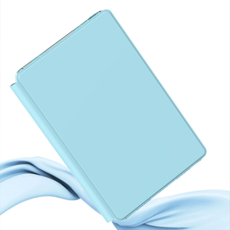 For Huawei MatePad 10.4 Clear 360 Rotation Stand Smart Leather Tablet Case(Baby Blue) - Huawei by PMC TechLife | Online Shopping South Africa | PMC TechLife | Buy Now Pay Later Mobicred