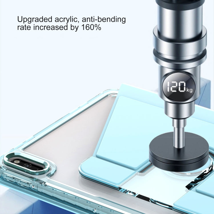 For Huawei MatePad 10.4 Clear 360 Rotation Stand Smart Leather Tablet Case(Baby Blue) - Huawei by PMC TechLife | Online Shopping South Africa | PMC TechLife | Buy Now Pay Later Mobicred