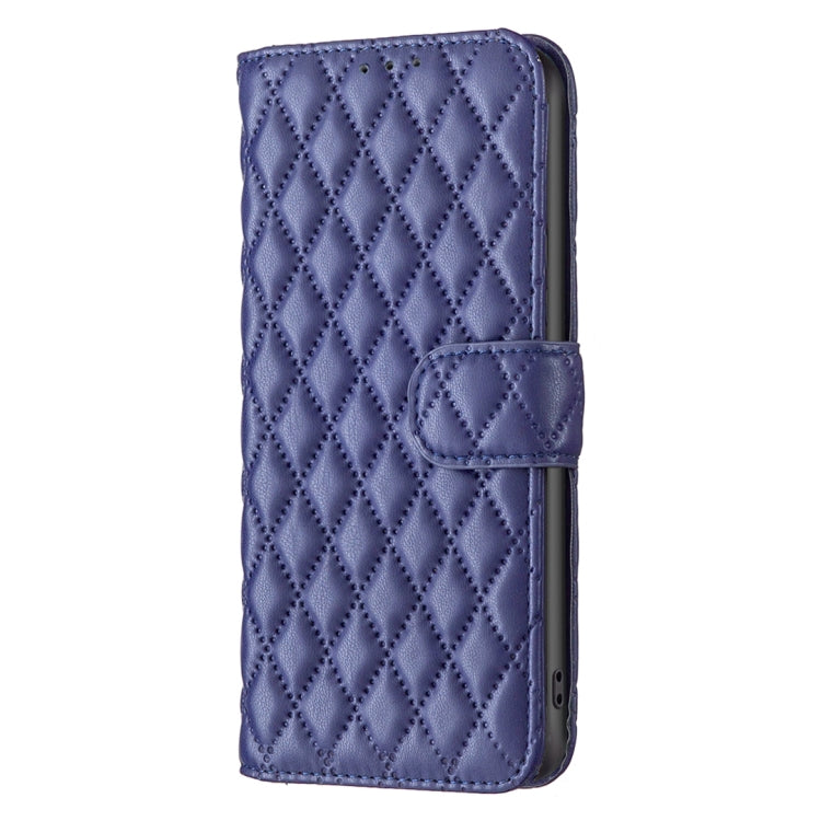For OPPO A78 4G Diamond Lattice Wallet Flip Leather Phone Case(Blue) - OPPO Cases by PMC Jewellery | Online Shopping South Africa | PMC Jewellery | Buy Now Pay Later Mobicred