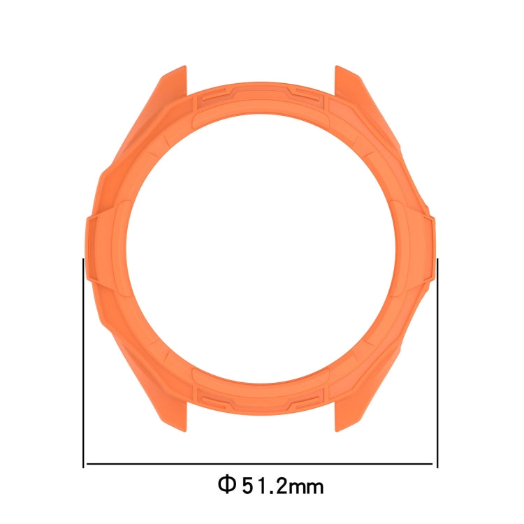 For Garmin Approach S70 47mm Armor Hollow Watch Protective Case(Light Pink) - Watch Cases by PMC TechLife | Online Shopping South Africa | PMC TechLife