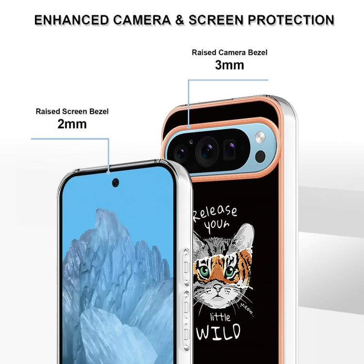 For Google Pixel 9 Pro XL Electroplating Dual-side IMD Phone Case(Natural Growth) - Google Cases by PMC TechLife | Online Shopping South Africa | PMC TechLife | Buy Now Pay Later Mobicred