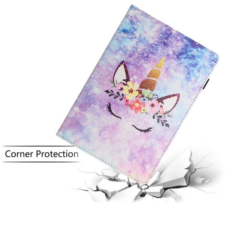 For iPad Pro 11 2024 Sewing Litchi Texture Smart Leather Tablet Case(Smiling Face) - iPad Pro 11 2024 Cases by PMC TechLife | Online Shopping South Africa | PMC TechLife | Buy Now Pay Later Mobicred