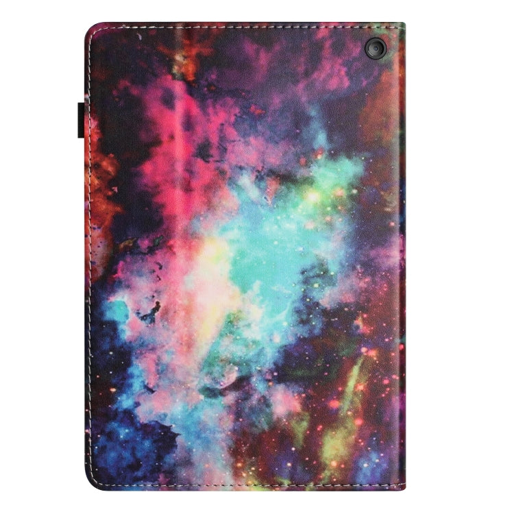 For Amazon Kindle Fire HD 8 2020 2022 Sewing Litchi Texture Smart Leather Tablet Case(Starry Sky) - Amazon by PMC TechLife | Online Shopping South Africa | PMC TechLife | Buy Now Pay Later Mobicred