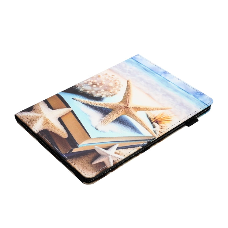 For Amazon Kindle Fire HD 10 2021 Sewing Litchi Texture Smart Leather Tablet Case(Starfish) - Amazon by PMC TechLife | Online Shopping South Africa | PMC TechLife | Buy Now Pay Later Mobicred