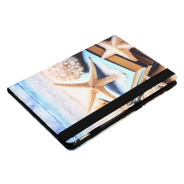 For Amazon Kindle Fire HD 10 2021 Sewing Litchi Texture Smart Leather Tablet Case(Starfish) - Amazon by PMC TechLife | Online Shopping South Africa | PMC TechLife | Buy Now Pay Later Mobicred