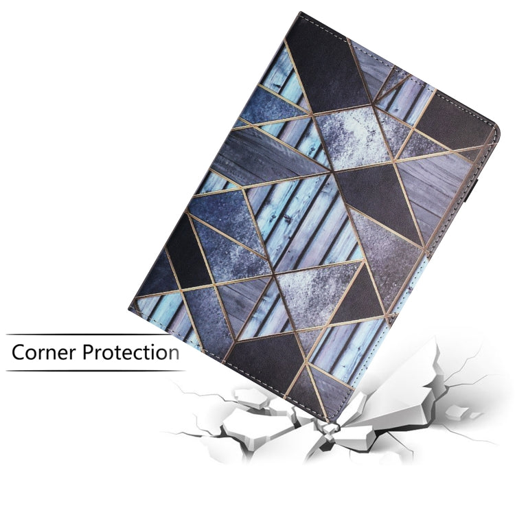 For Amazon Kindle Fire Max 11 2023 Sewing Litchi Texture Smart Leather Tablet Case(Marble) - Amazon by PMC TechLife | Online Shopping South Africa | PMC TechLife | Buy Now Pay Later Mobicred