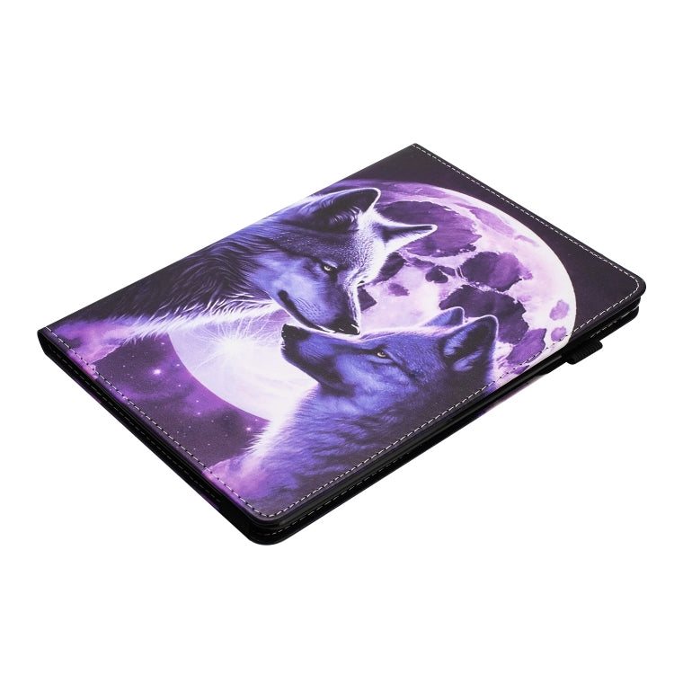 For Amazon Kindle Fire Max 11 2023 Sewing Litchi Texture Smart Leather Tablet Case(Wolf) - Amazon by PMC TechLife | Online Shopping South Africa | PMC TechLife | Buy Now Pay Later Mobicred