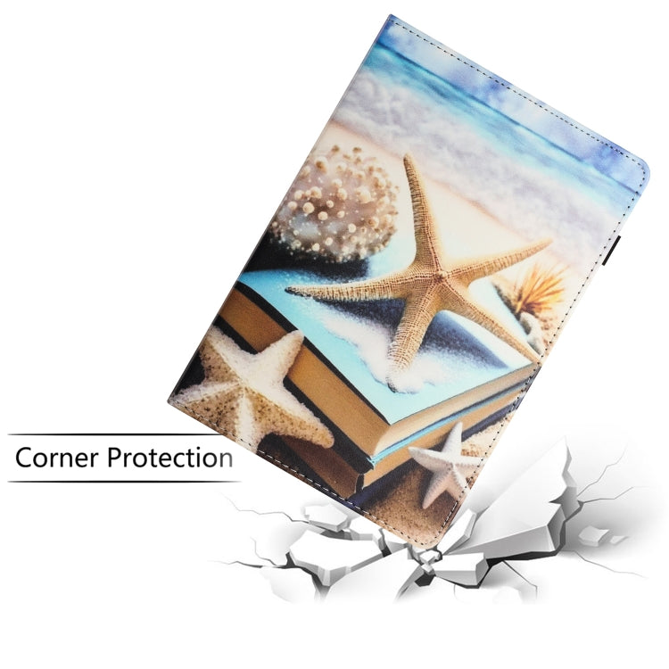 For Lenovo Tab M10 Sewing Litchi Texture Smart Leather Tablet Case(Starfish) - free shipping - PMC TechLife - Order now!