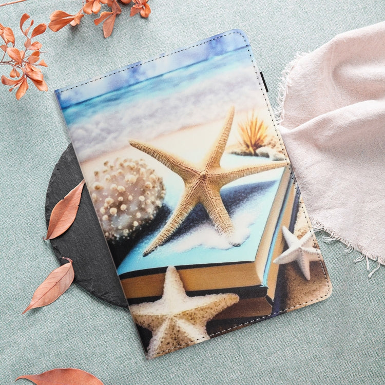 For Lenovo Tab M10 Sewing Litchi Texture Smart Leather Tablet Case(Starfish) - free shipping - PMC TechLife - Order now!