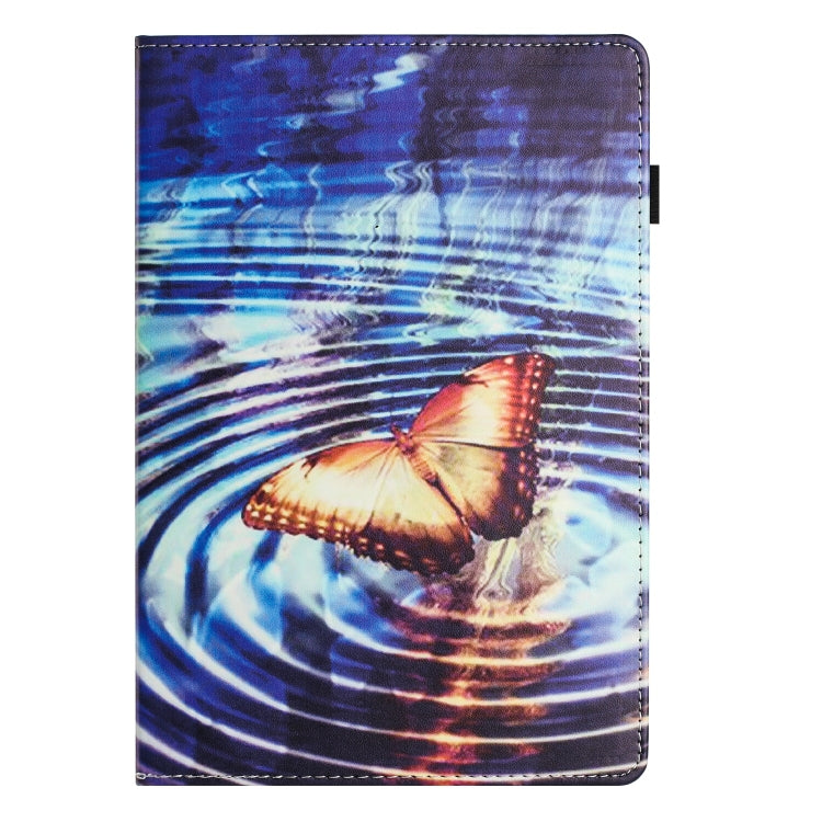 For Lenovo Tab M10 Sewing Litchi Texture Smart Leather Tablet Case(Butterfly) - Lenovo by PMC TechLife | Online Shopping South Africa | PMC TechLife | Buy Now Pay Later Mobicred