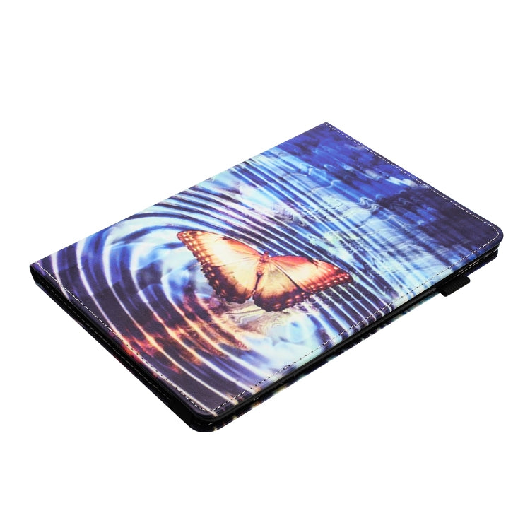 For Lenovo Tab M10 Sewing Litchi Texture Smart Leather Tablet Case(Butterfly) - Lenovo by PMC TechLife | Online Shopping South Africa | PMC TechLife | Buy Now Pay Later Mobicred