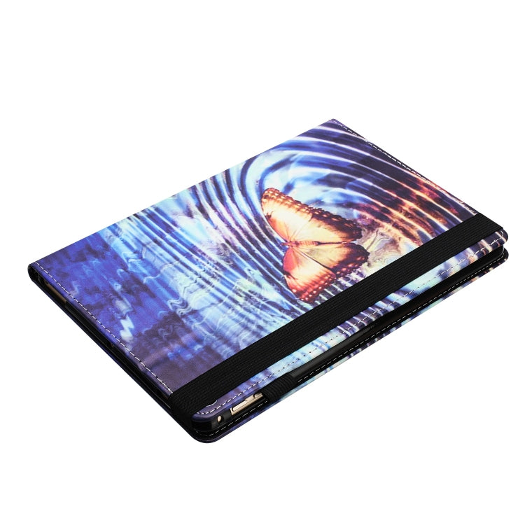 For Lenovo Tab M10 Sewing Litchi Texture Smart Leather Tablet Case(Butterfly) - Lenovo by PMC TechLife | Online Shopping South Africa | PMC TechLife | Buy Now Pay Later Mobicred