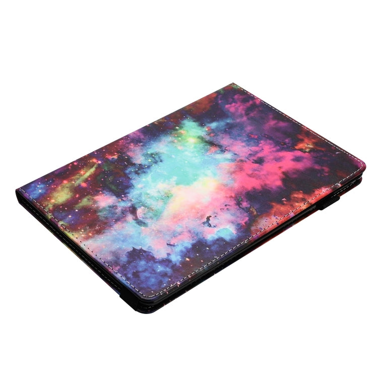 For Lenovo Tab M10 Sewing Litchi Texture Smart Leather Tablet Case(Starry Sky) - Lenovo by PMC TechLife | Online Shopping South Africa | PMC TechLife | Buy Now Pay Later Mobicred