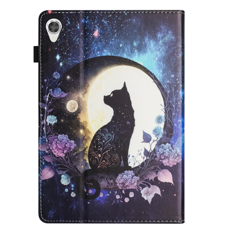 For Lenovo Tab M10 HD Gen 2 Sewing Litchi Texture Smart Leather Tablet Case(Cat) - Lenovo by PMC TechLife | Online Shopping South Africa | PMC TechLife | Buy Now Pay Later Mobicred