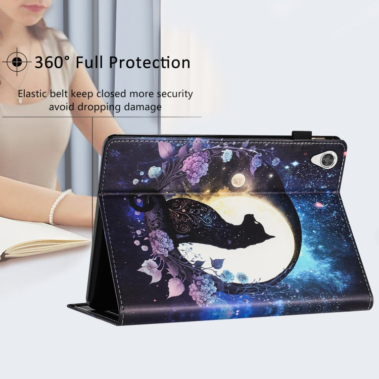 For Lenovo Tab M10 HD Gen 2 Sewing Litchi Texture Smart Leather Tablet Case(Cat) - Lenovo by PMC TechLife | Online Shopping South Africa | PMC TechLife | Buy Now Pay Later Mobicred