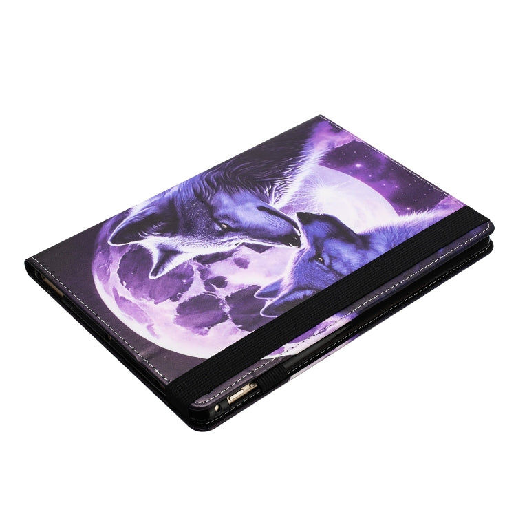 For Lenovo M10 Plus Sewing Litchi Texture Smart Leather Tablet Case(Wolf) - free shipping - PMC TechLife - Order now!