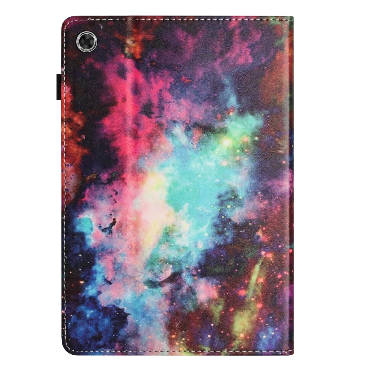 For Lenovo M10 Plus Sewing Litchi Texture Smart Leather Tablet Case(Starry Sky) - Lenovo by PMC TechLife | Online Shopping South Africa | PMC TechLife | Buy Now Pay Later Mobicred