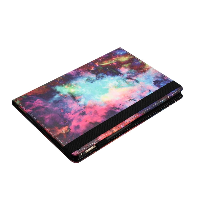 For Lenovo M10 Plus Sewing Litchi Texture Smart Leather Tablet Case(Starry Sky) - Lenovo by PMC TechLife | Online Shopping South Africa | PMC TechLife | Buy Now Pay Later Mobicred