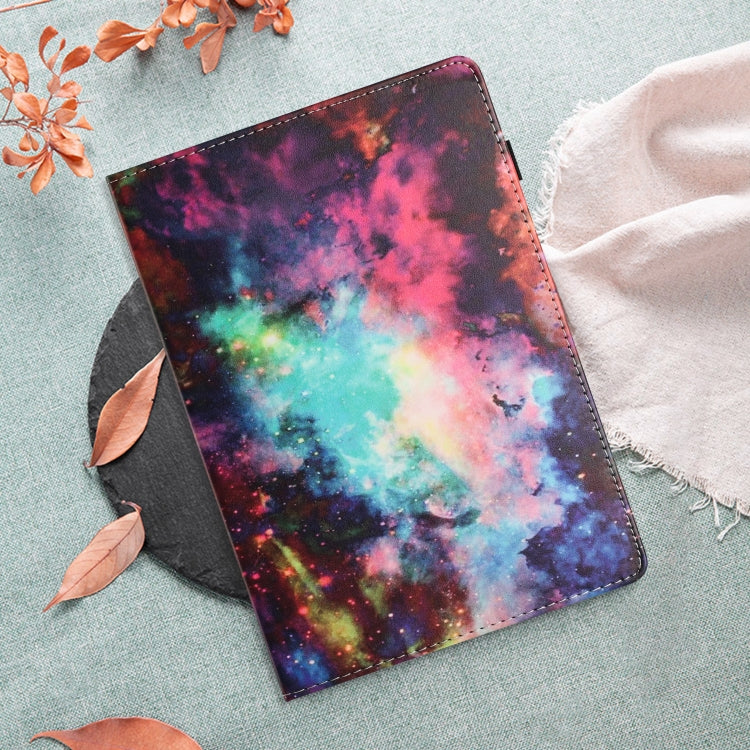For Lenovo M10 Plus Sewing Litchi Texture Smart Leather Tablet Case(Starry Sky) - Lenovo by PMC TechLife | Online Shopping South Africa | PMC TechLife | Buy Now Pay Later Mobicred