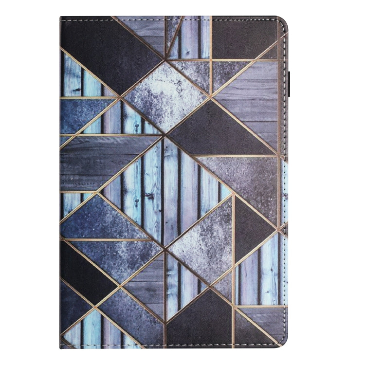 For Lenovo Tab M10 Plus 3rd Gen Sewing Litchi Texture Smart Leather Tablet Case(Marble) - Lenovo by PMC TechLife | Online Shopping South Africa | PMC TechLife | Buy Now Pay Later Mobicred