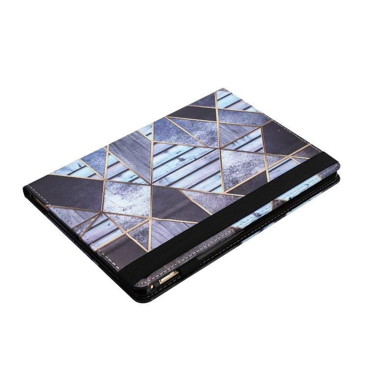 For Lenovo Tab M10 Plus 3rd Gen Sewing Litchi Texture Smart Leather Tablet Case(Marble) - Lenovo by PMC TechLife | Online Shopping South Africa | PMC TechLife | Buy Now Pay Later Mobicred