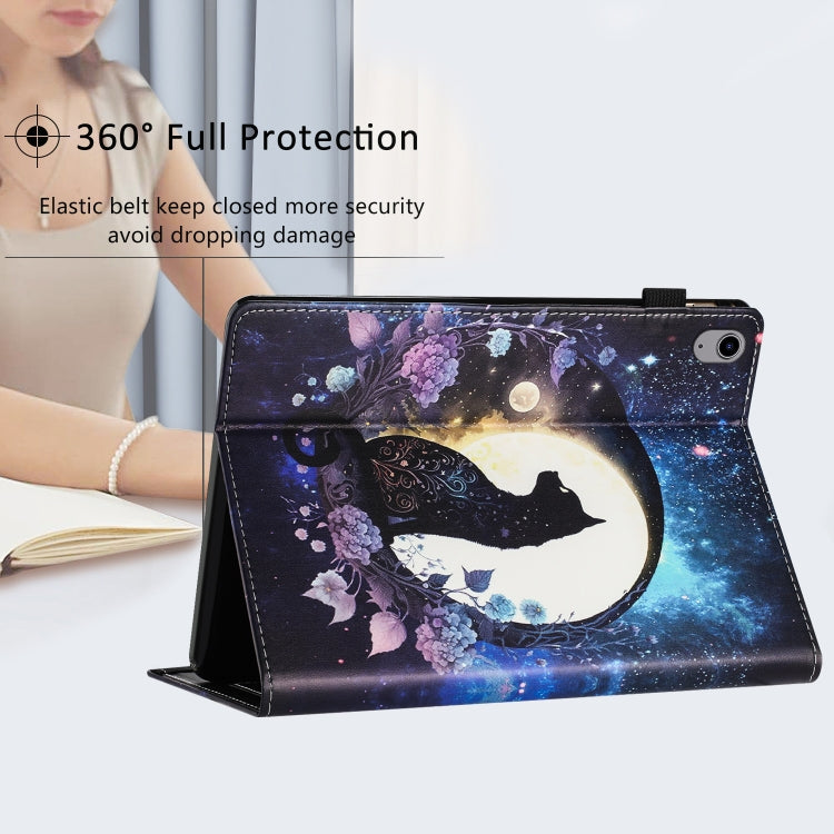 For Lenovo Tab P11 Sewing Litchi Texture Smart Leather Tablet Case(Cat) - Lenovo by PMC TechLife | Online Shopping South Africa | PMC TechLife | Buy Now Pay Later Mobicred