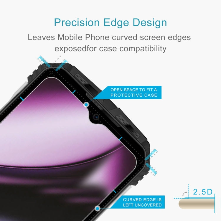 For DOOGEE S110 50pcs 0.26mm 9H 2.5D Tempered Glass Film - For Doogee by PMC Jewellery | Online Shopping South Africa | PMC Jewellery | Buy Now Pay Later Mobicred