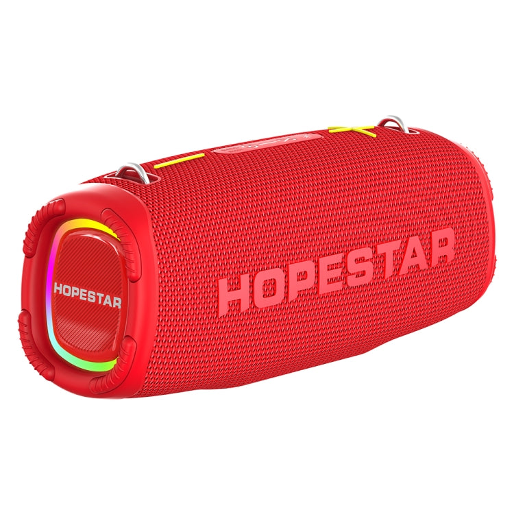 HOPESTAR A6 Max IPX6 Waterproof Outdoor Portable Bluetooth Speaker(Red) - Desktop Speaker by HOPESTAR | Online Shopping South Africa | PMC Jewellery | Buy Now Pay Later Mobicred