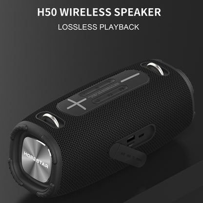 HOPESTAR H50 lPX6 Waterproof Portable Wireless Bluetooth Speaker(Blue) - Desktop Speaker by HOPESTAR | Online Shopping South Africa | PMC Jewellery | Buy Now Pay Later Mobicred