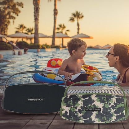 HOPESTAR H51 IPX6 Waterproof Outdoor Portable Wireless Bluetooth Speaker(Camouflage) - Desktop Speaker by HOPESTAR | Online Shopping South Africa | PMC Jewellery | Buy Now Pay Later Mobicred