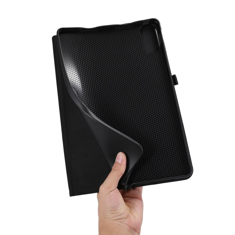 For Honor MagicPad 13 Cloth Texture Horizontal Flip PU + TPU Tablet Case(Deep Blue) - Honor by PMC TechLife | Online Shopping South Africa | PMC TechLife | Buy Now Pay Later Mobicred