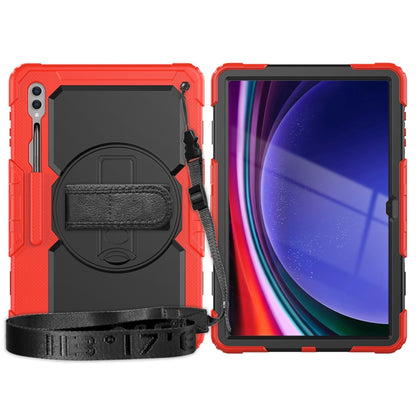 For Samsung Galaxy Tab S9 Ultra / S8 Ultra Silicone + PC Tablet Case(Red+Black) - Galaxy Tab S9 Ultra Cases by PMC Jewellery | Online Shopping South Africa | PMC Jewellery | Buy Now Pay Later Mobicred