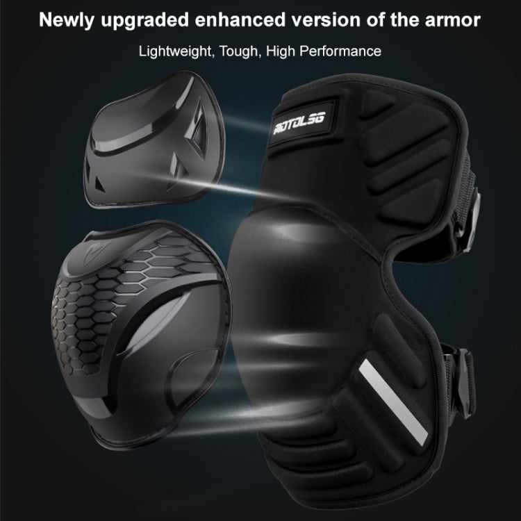 Motolsg MT03 Motorcycle Bicycle Riding Protective Gear 2 in 1 Knee Pads - free shipping - PMC TechLife - Order now!