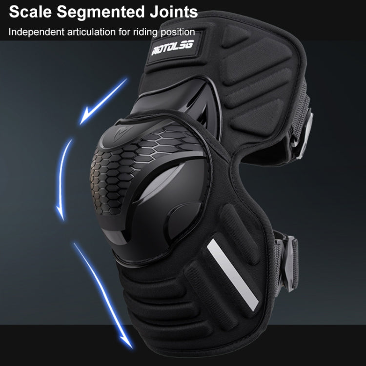 Motolsg MT03 Motorcycle Bicycle Riding Protective Gear 2 in 1 Knee Pads - free shipping - PMC TechLife - Order now!