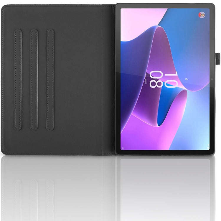 For Lenovo Xiaoxin Pad 11 2nd 2023 Tree Life Embossed Rotation Leather Tablet Case(Black) - Lenovo by PMC TechLife | Online Shopping South Africa | PMC TechLife | Buy Now Pay Later Mobicred