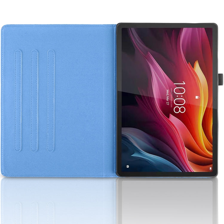 For Lenovo Tab P12 / Xiaoxin Pad Pro 12.7 2025 Tree Life Embossed Rotation Leather Tablet Case(Blue) - Lenovo by PMC TechLife | Online Shopping South Africa | PMC TechLife | Buy Now Pay Later Mobicred
