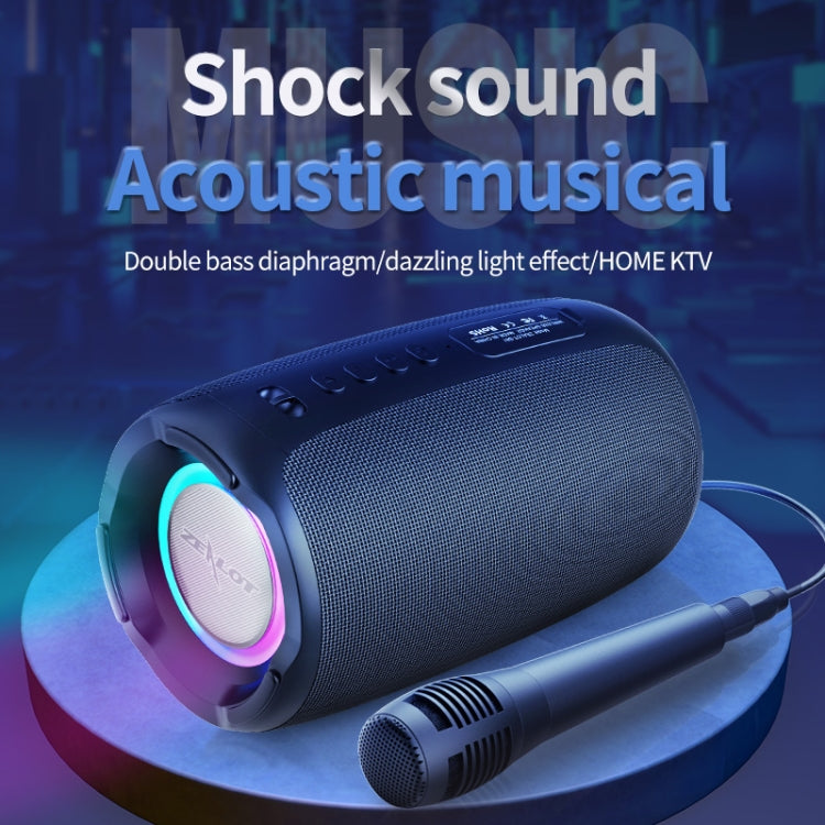 Zealot S61 IPX6 Waterproof Portable Wireless Bluetooth Speaker(Blue) - free shipping - PMC Jewellery - Order now!