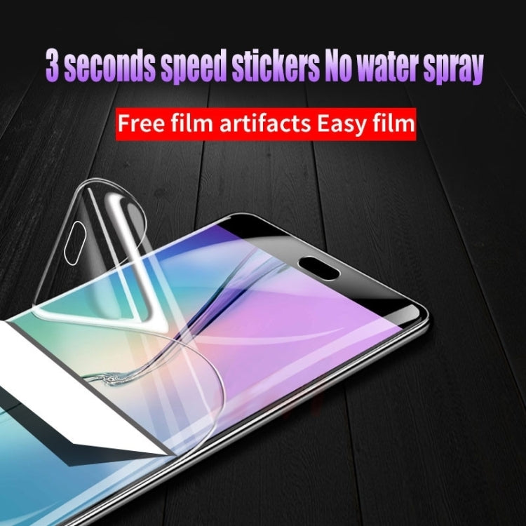For iPhone 15 Pro Full Screen Protector Explosion-proof Hydrogel Film - iPhone 15 Pro Tempered Glass by PMC TechLife | Online Shopping South Africa | PMC TechLife