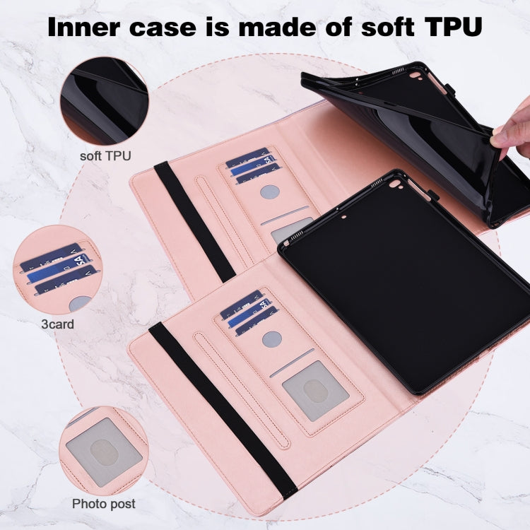 For Samsung Galaxy Tab S9 Embossed Butterfly Pattern Leather Tablet Case(Pink) - free shipping - PMC Jewellery - Order now!