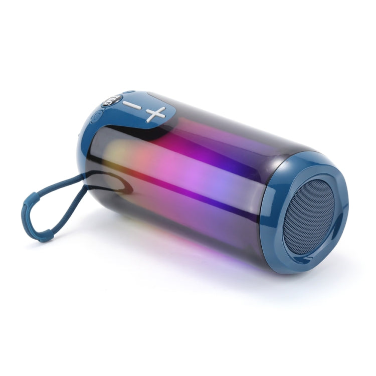 T&G TG651 Portable LED Wireless Bluetooth Speaker Outdoor TWS Subwoofer(Blue) - free shipping - PMC Jewellery - Order now!