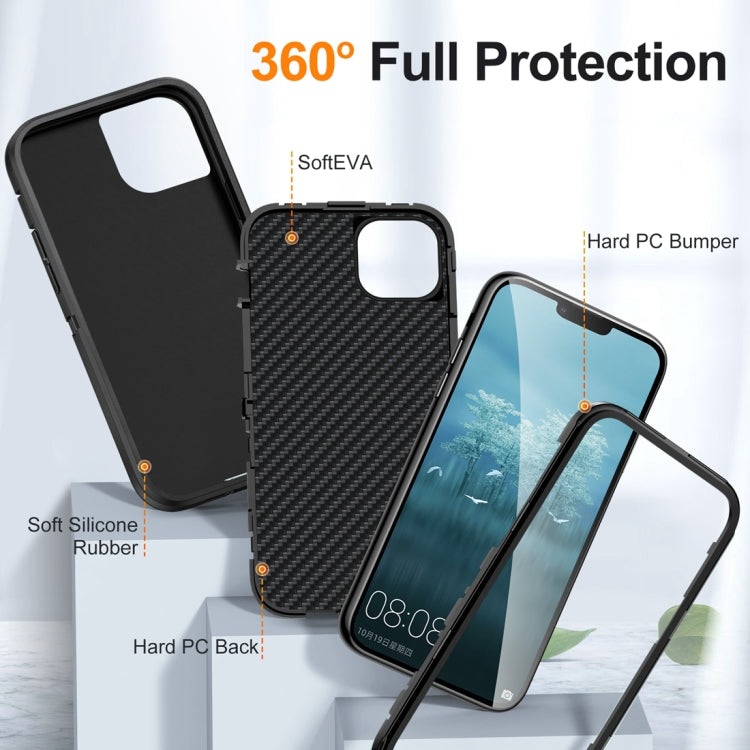 For iPhone 15 Life Waterproof Rugged Phone Case(Black) - iPhone 15 Cases by PMC TechLife | Online Shopping South Africa | PMC TechLife | Buy Now Pay Later Mobicred
