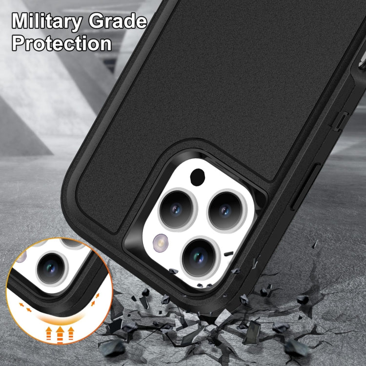 For iPhone 16 Pro Life Waterproof Rugged Phone Case(Black) - iPhone 16 Pro Cases by PMC TechLife | Online Shopping South Africa | PMC TechLife | Buy Now Pay Later Mobicred