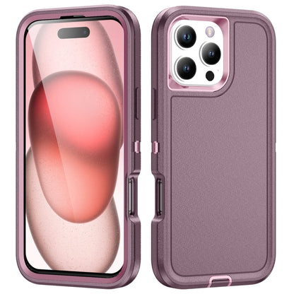 For iPhone 16 Pro Life Waterproof Rugged Phone Case(Purple + Pink) - iPhone 16 Pro Cases by PMC Jewellery | Online Shopping South Africa | PMC Jewellery | Buy Now Pay Later Mobicred