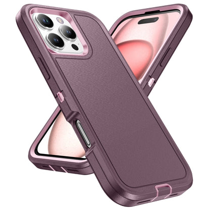 For iPhone 16 Pro Life Waterproof Rugged Phone Case(Purple + Pink) - iPhone 16 Pro Cases by PMC Jewellery | Online Shopping South Africa | PMC Jewellery | Buy Now Pay Later Mobicred