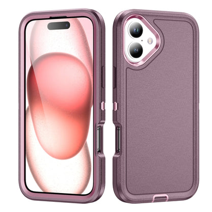 For iPhone 16 Plus Life Waterproof Rugged Phone Case(Purple + Pink) - iPhone 16 Plus Cases by PMC Jewellery | Online Shopping South Africa | PMC Jewellery | Buy Now Pay Later Mobicred