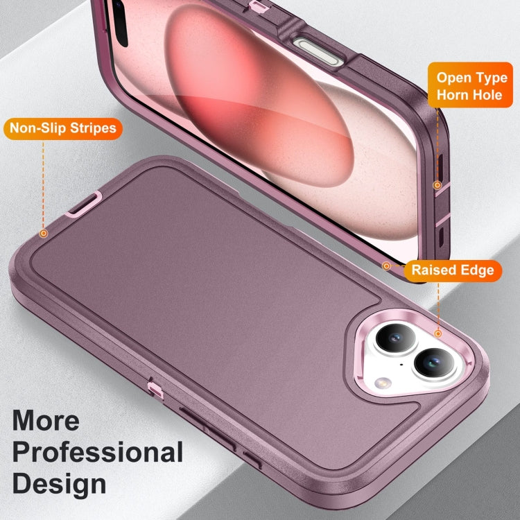 For iPhone 16 Plus Life Waterproof Rugged Phone Case(Purple + Pink) - iPhone 16 Plus Cases by PMC Jewellery | Online Shopping South Africa | PMC Jewellery | Buy Now Pay Later Mobicred