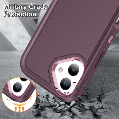 For iPhone 16 Plus Life Waterproof Rugged Phone Case(Purple + Pink) - iPhone 16 Plus Cases by PMC Jewellery | Online Shopping South Africa | PMC Jewellery | Buy Now Pay Later Mobicred