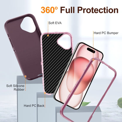 For iPhone 16 Life Waterproof Rugged Phone Case(Purple + Pink) - iPhone 16 Cases by PMC Jewellery | Online Shopping South Africa | PMC Jewellery | Buy Now Pay Later Mobicred