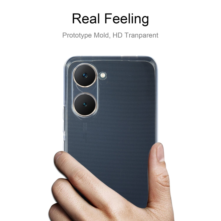 For vivo Y03 Ultra-thin Transparent TPU Phone Case - vivo Cases by PMC TechLife | Online Shopping South Africa | PMC TechLife | Buy Now Pay Later Mobicred